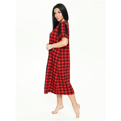 Женский халат Валерия / Клетка