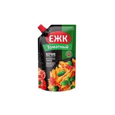Кетчуп 1 категория ЕЖК Томатный дой-пак 350г шт