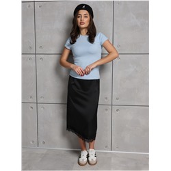 Футболка "Скимс" Голубой Женская