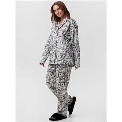 Пижама женская KAFTAN "Баксы", р.48-50