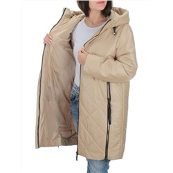BM22868 BEIGE Куртка демисезонная женская (100 гр. синтепон)