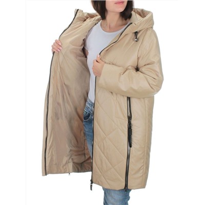 BM22868 BEIGE Куртка демисезонная женская (100 гр. синтепон)