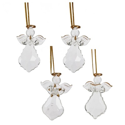 GAEM Набор из 12шт Украшение новогоднее "Ангел", L3 W3 H5 см