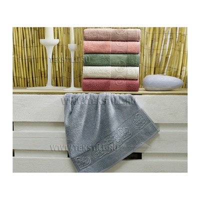 Махровые Лицевые Полотенца 50x90 см. 6 шт/уп. Cotton PURRY