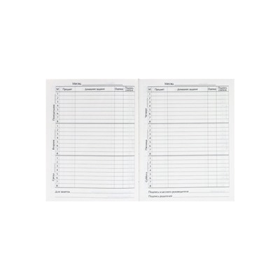 Дневник школьный для 1-11 классов, «Школа», твёрдая обложка 7БЦ, глянцевая ламинация, 40 листов