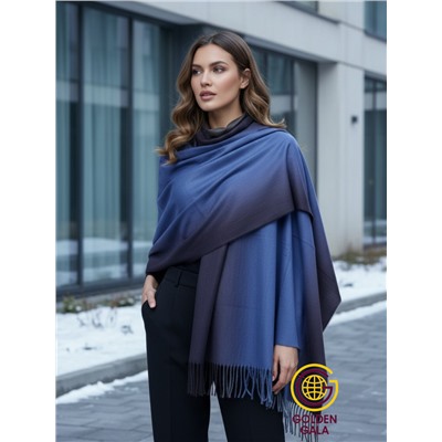 Палантин теплый из кашемира с переходом цвета Арт 2323/9