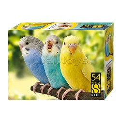 Пазлы 54 "Домашние питомцы"