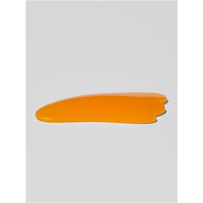 Массажёр гуаша «Лапка», 10×5 см, оранжевый