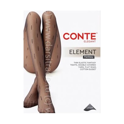 Колготки женские Fantasy Element Conte Дроп