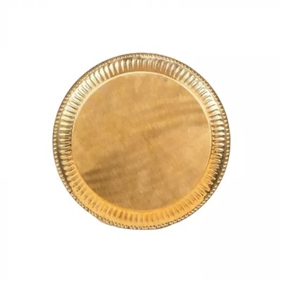 Большая латунная подставка Саннидхи, Sannidhi Big Brass Plate, произв. Isha Life
