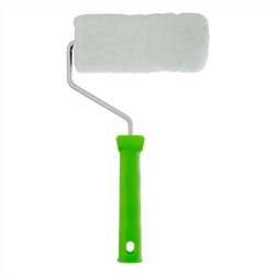 Валик "Искусственный мех" с ручкой, 150 мм, ворс 15 мм, D 48 мм, D ручки 6 мм, полиэстер Сибртех