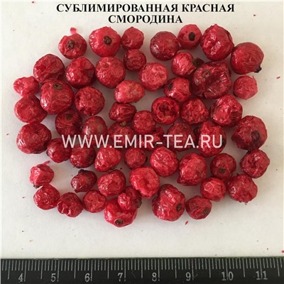 Сублимированная красная смородина (код 0870)