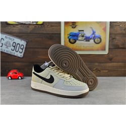 Найк Аир Форс 1 из натуральной плотной кожи