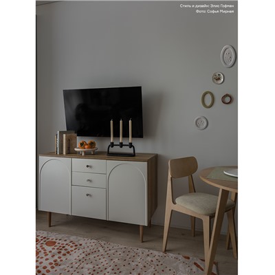 Подсвечник Stery, 14 см, черный