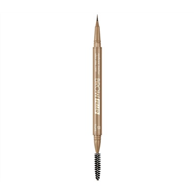 Маркер для бровей "BROW FILLER ultra slim 24H" тон: 01, taupe (10327758)