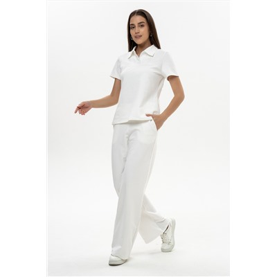 Брюки женские 25-481L3-46 молочный