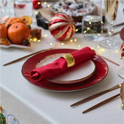 Скатерть новогодняя «Этель. Новогодняя сказка», 150×220 см ±3 см с ГМВО, 100% хлопок