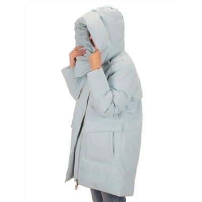 EAC221 BLUE Куртка зимняя женская (200 гр. холлофайбера)