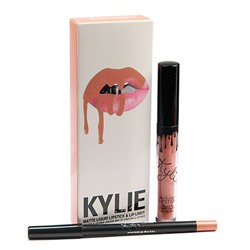 Помада Kylie Holiday Edition Matte Liquid Lipstick & Lip Liner 2 in 1 Exposed 3 ml