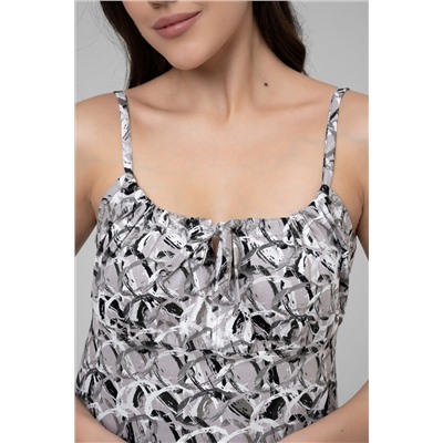 Сарафан женский 25-592L1-44 02/серый/абстракция