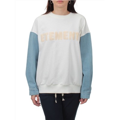 3266 WHITE/LT. BLUE Толстовка женская (95% хлопок, 5% спандекс)