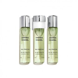 Chanel Chance Eau Fraîche Nachfullung EdT Taschenspray (3 x 20 ml) Сменный блок карманного спрея EdT (3 x 20 мл)