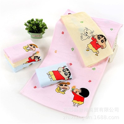 Double-layer gauze crayons, children's sweat towel, wholesale
