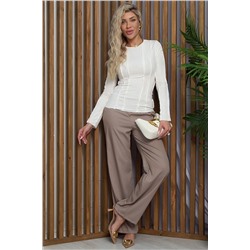 Лонгслив Обаятельная (светло-бежевый) Б13315-46М