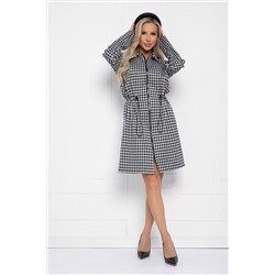 Платье Зарина (черно-белое) П14227-5М