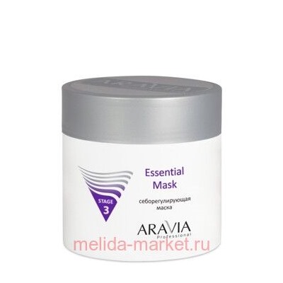 ARAVIA Professional Маска для лица себорегулирующая Essential Mask 300 мл арт 6001