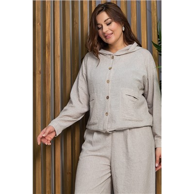 Костюм Луговые цветы (бежевый) К13786-18М