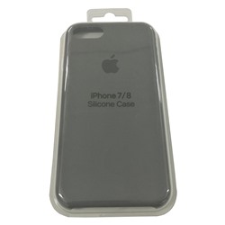 Силиконовый чехол для iPhone 7/8 угольный
