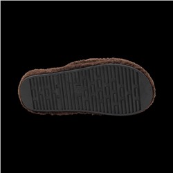 Тапочки меховые ZH003-2 коричневые