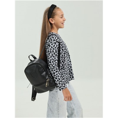 Лонгслив "Леопард" Детский Серый