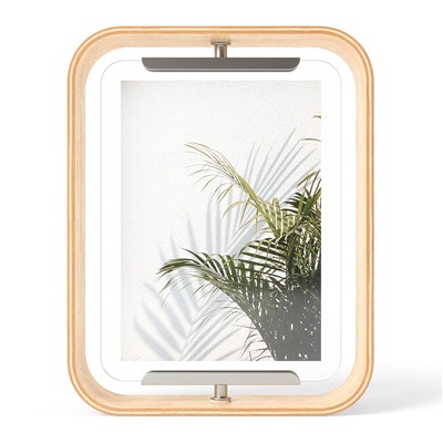 Фоторамка двухсторонняя Bellwood, 19х24, натуральное дерево