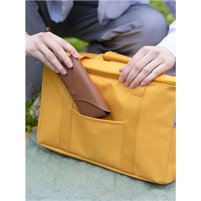 Термосумка для пикника Smart Picnic, L, горчичная