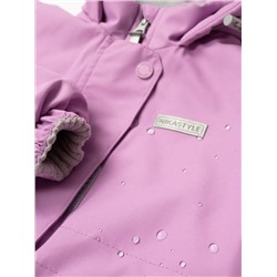 Комплект утеплённый для девочки NIKASTYLE 7м2225 Орхидея серый