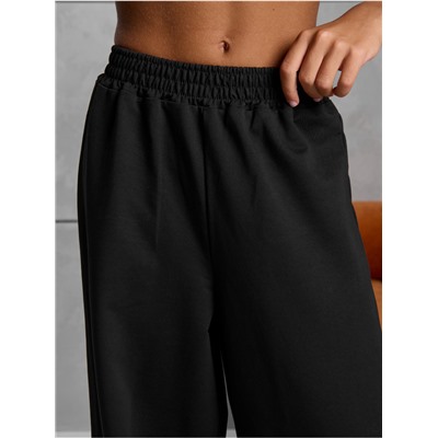 Брюки "Диагональ" Черный  Детский