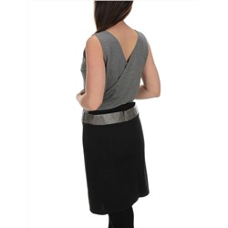 M07 BLACK/GRAY Платье женское (100% хлопок)