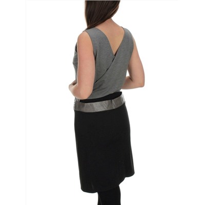 M07 BLACK/GRAY Платье женское (100% хлопок)