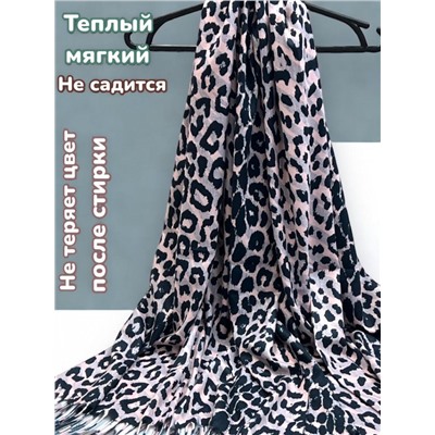 Палантин теплый кашемировый с двусторонним принтом Арт 2322/7