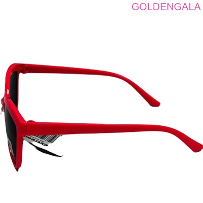 Очки солнцезащитные для девочек Арт 2001 №5 цвет красный