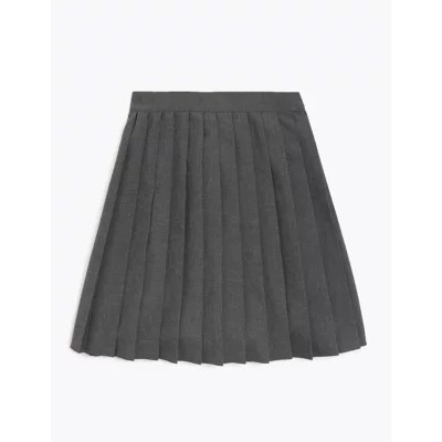 Girls' Easy Dressing Pull On School Skirt (2-16 Yrs)