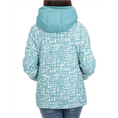 M8517 TURQUOISE Куртка демисезонная женская (100 гр. синтепон) Maria