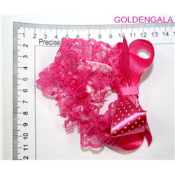 Резинка-бант на "Пучок" Корея ⌀ 8 см РД16