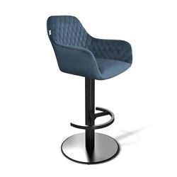 Стул барный SHT-ST38/S137
                        тихий океан / стальной / черный муар