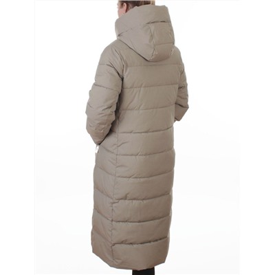 2338 LT. GREEN (OLIVE) Пальто зимнее женское (200 гр. холлофайбер)