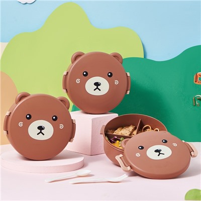 Ланчбокс «Bear», brown (1000 ml)