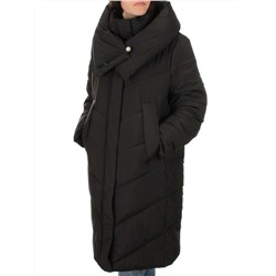 2108 BLACK Пальто зимнее женское (200 гр .холлофайбер)