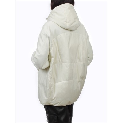 H24-210 MILK Куртка демисезонная женская (100 гр. холлофайбер)